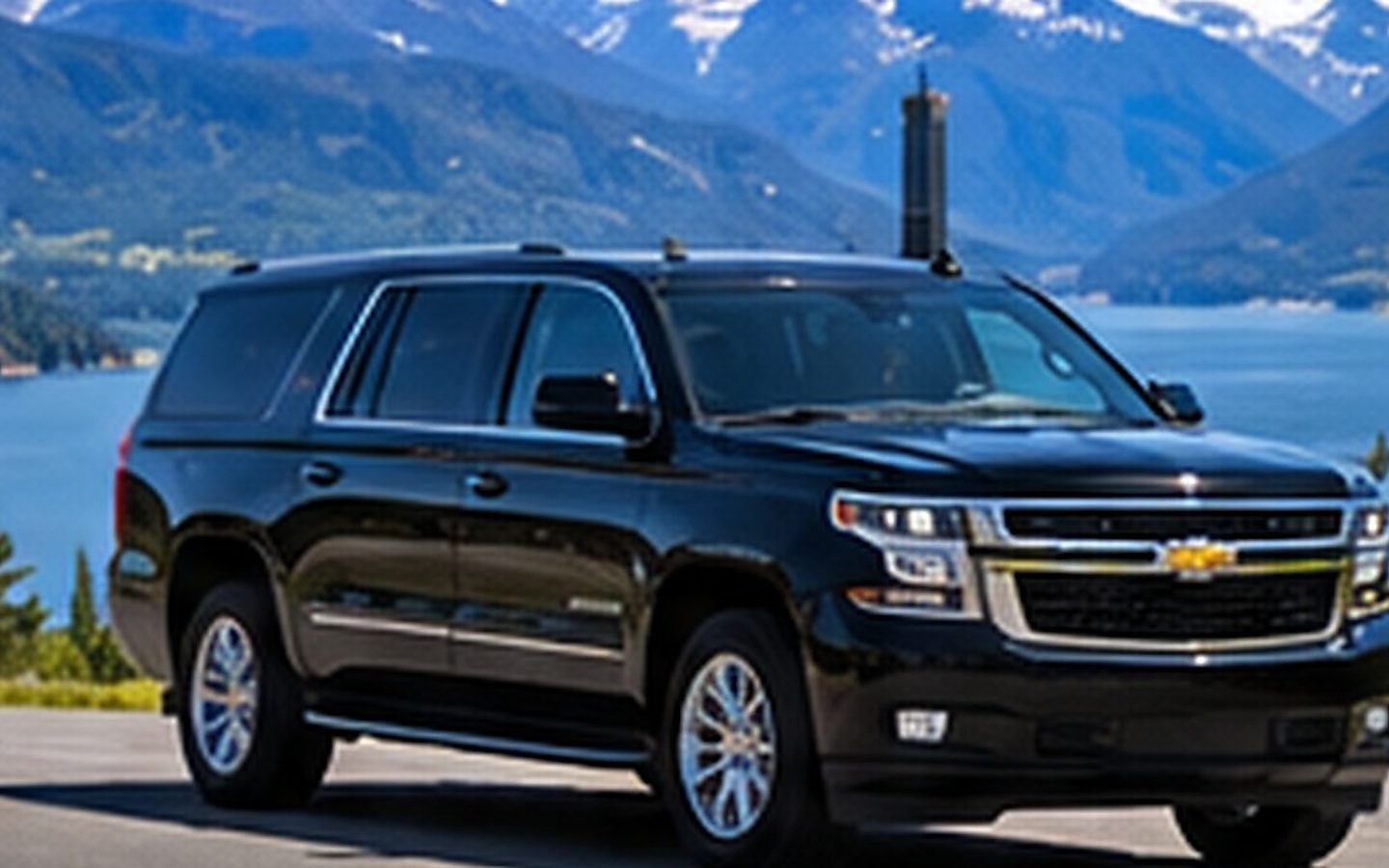 Private chauffeured SUV on the Sea-to-Sky corridor